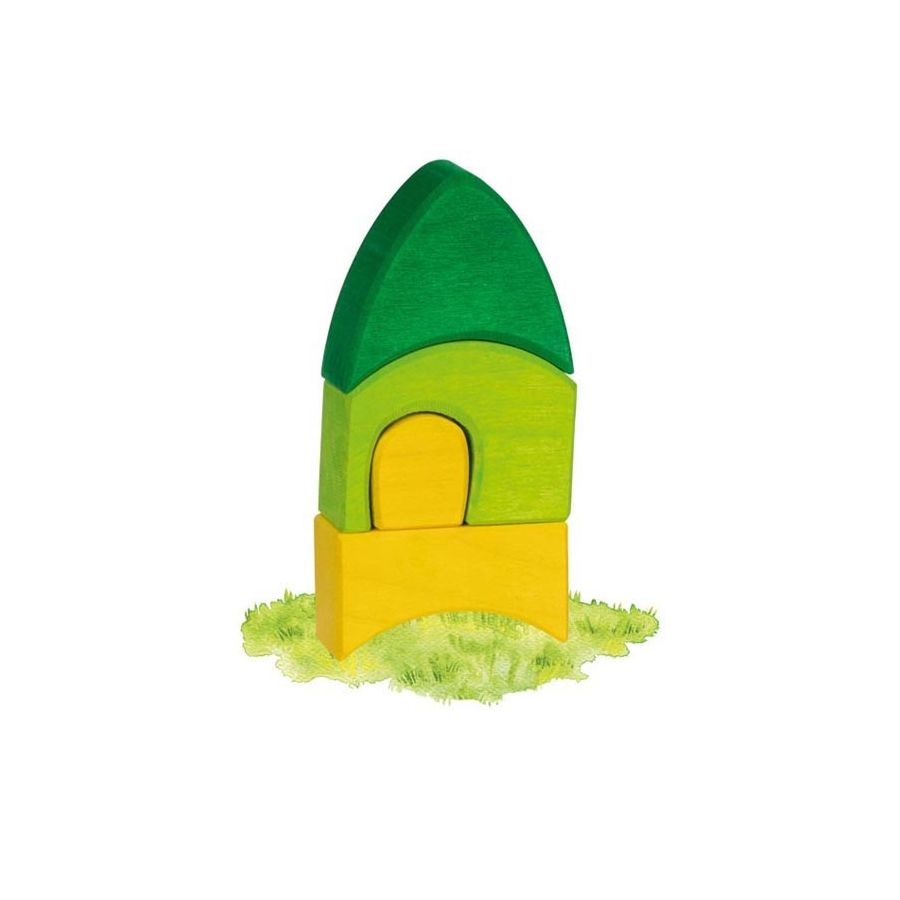 Coffret de construction Morgana - Goki Evolution - Blocs en bois dès 3 ans