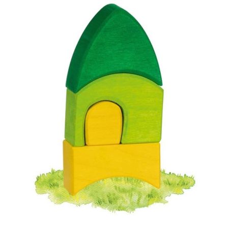 Coffret de construction Morgana - Goki Evolution - Blocs en bois dès 3 ans