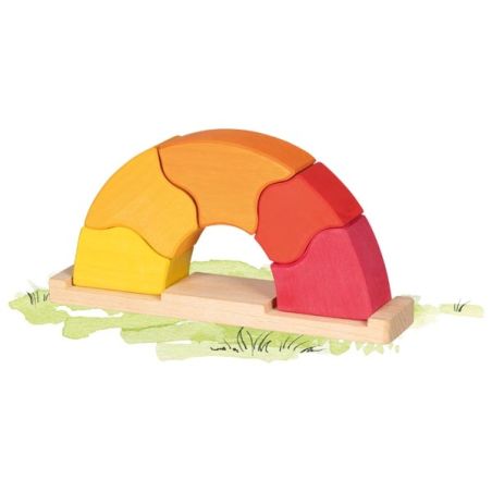 Puzzle Lever de soleil - Goki Evolution - Jouet bois dès 3 ans