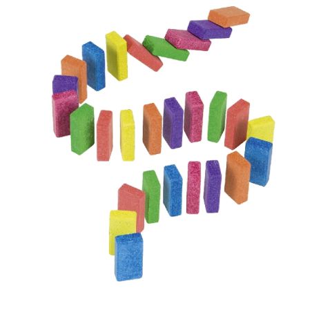 Rallye des Dominos ANKER - Jeu en Pierre Naturelle Made in Germany | 28 Pièces