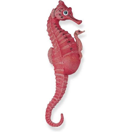 Figurine Hippocampe et bébé Safari Ltd | Reproduction marine détaillée