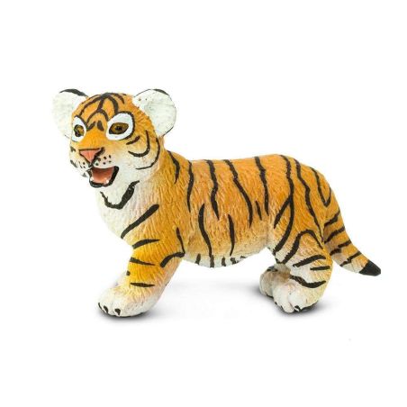 Figurine Tigre du Bengale bébé - Safari Ltd® 294929 | Jouet réaliste | Matériel pédagogiqueAnimaux Montessori