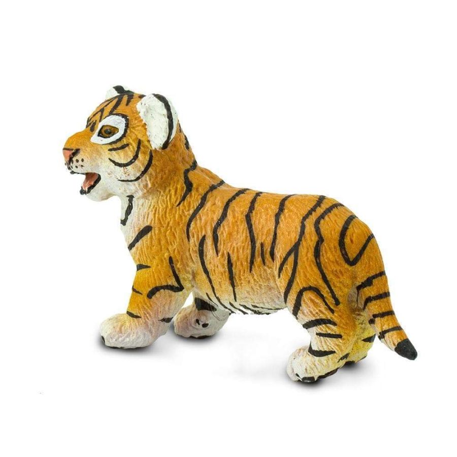Figurine Tigre du Bengale bébé - Safari Ltd® 294929 | Jouet réaliste | Matériel pédagogiqueAnimaux Montessori
