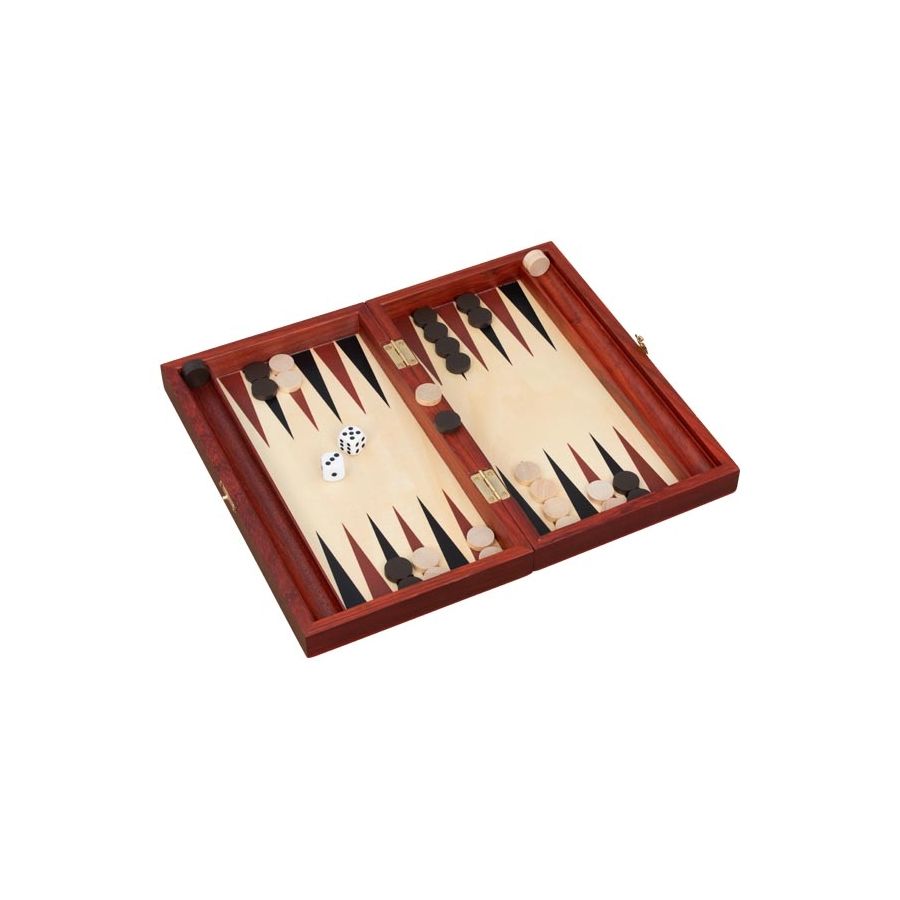 Backgammon - Jeu de société classique en coffret bois | Les Minis