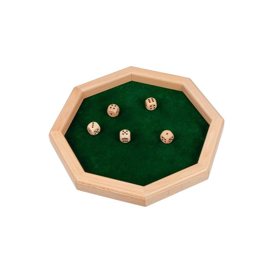 Piste de Dés en Bois – Accessoire pour Jeux de Société | Les Minis