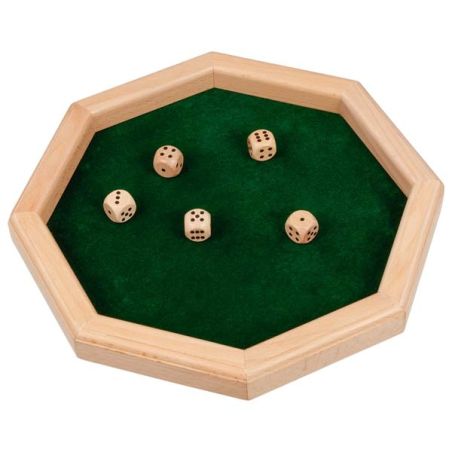 Piste de Dés en Bois – Accessoire pour Jeux de Société | Les Minis