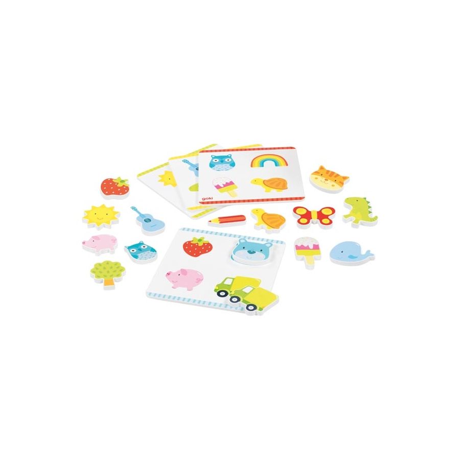 Loto Tactile en Bois – Jeu de Mémoire Sensorielle pour Enfants | Les Minis