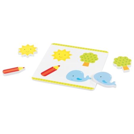 Loto Tactile en Bois – Jeu de Mémoire Sensorielle pour Enfants | Les Minis