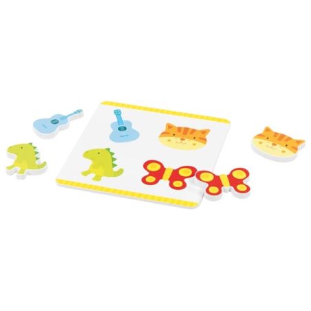 Loto Tactile en Bois – Jeu de Mémoire Sensorielle pour Enfants | Les Minis