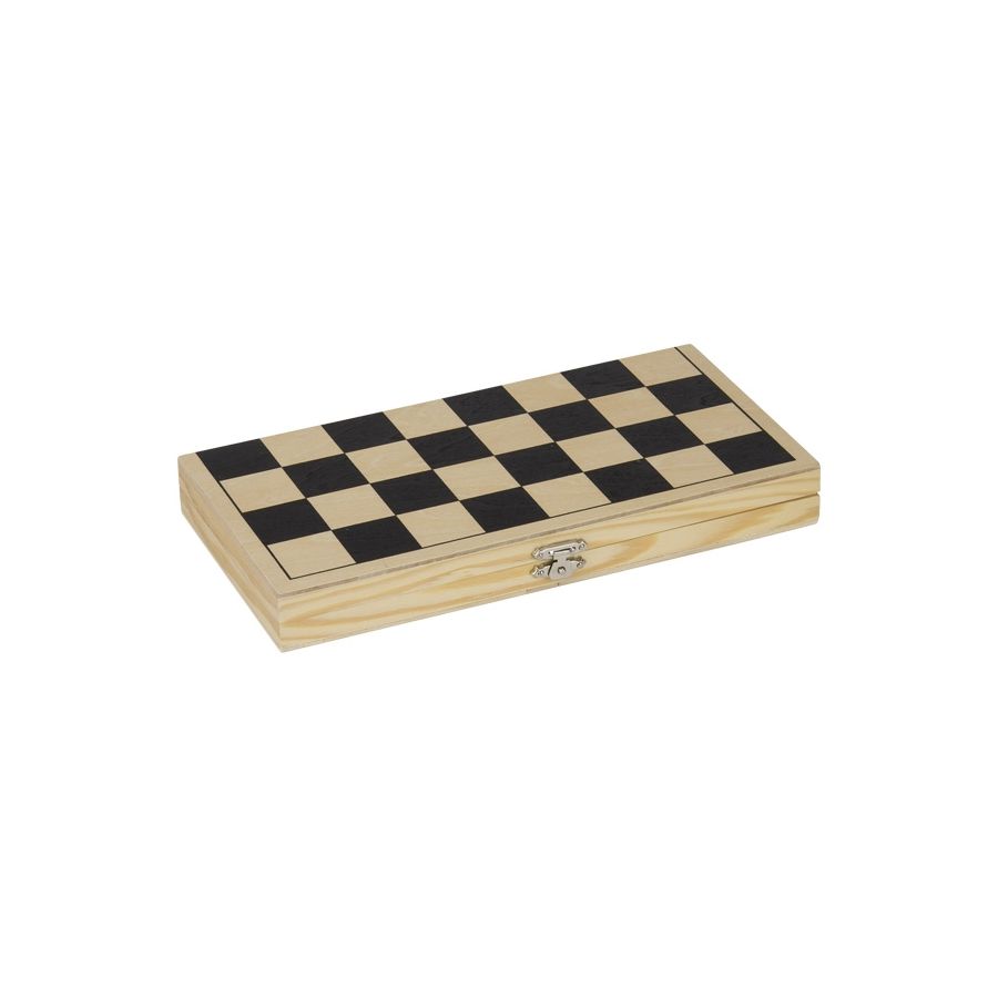 Jeu d'Échecs Pliable en Bois – Stratégie et Logique | Les Minis