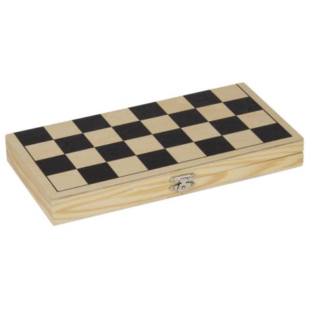 Jeu d'Échecs Pliable en Bois – Stratégie et Logique | Les Minis