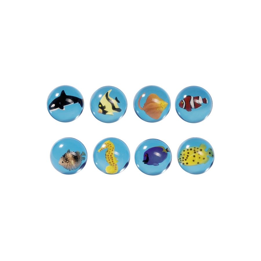 Balles rebondissantes animaux marins | Jouets éducatifs en extérieur
