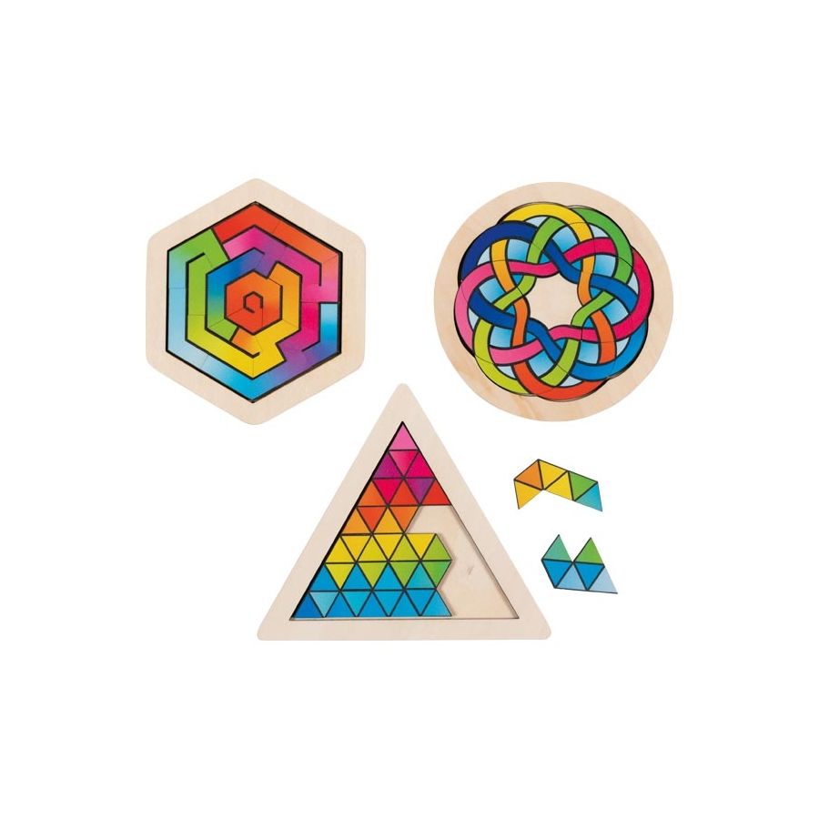 Puzzle Fous - Goki | Casse-Tête en Bois Stimulant pour Enfants et Adultes