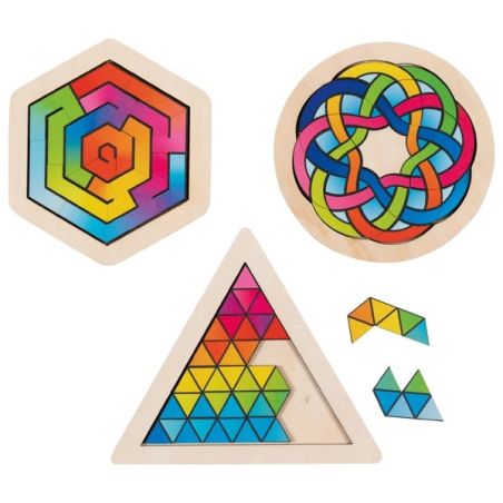 Puzzle Fous - Goki | Casse-Tête en Bois Stimulant pour Enfants et Adultes