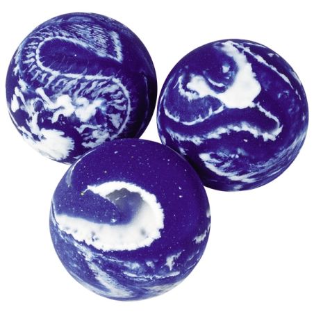 Balle rebondissante phosphorescente espace | Brille dans le noir