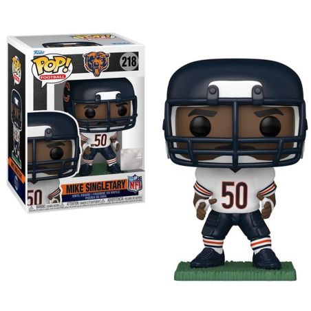 Figurine Funko Pop Mike Singletary (Bears) n°218 – NFL Legends | LesMinis