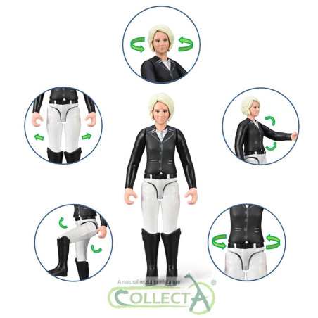 Figurine Cavalière de Tournoi CollectA – Articulée et Réaliste