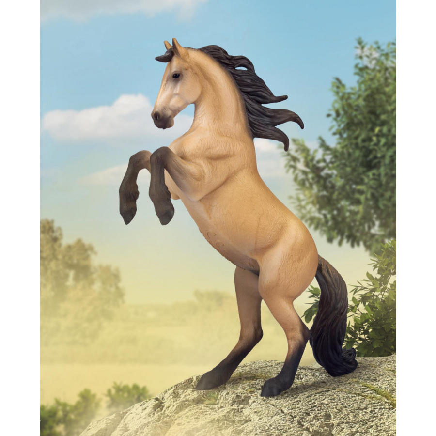 Figurine Jument Warlander Cabrée – Cheval Baroque CollectA 80013