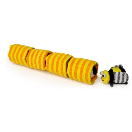 Ruche d’Abeilles en Tissu – Jouet Éducatif et Ludique