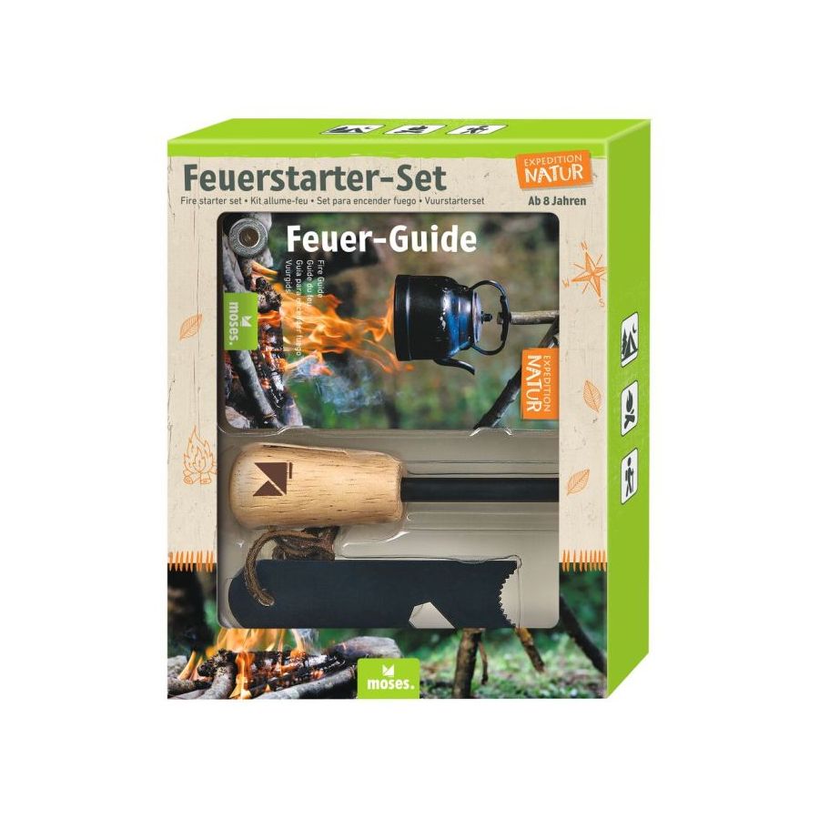 Kit Allume-Feu Expedition Natur – Outil Multifonction pour Aventures en Plein Air