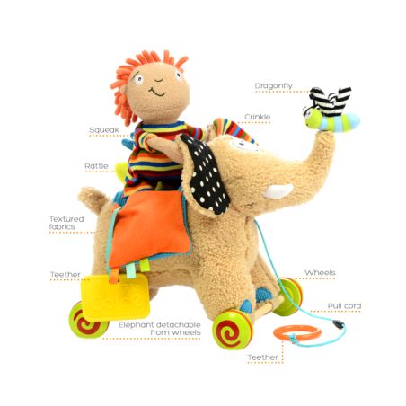 Ollie l’Éléphant et Sam - Jouet éducatif premier âge STEM