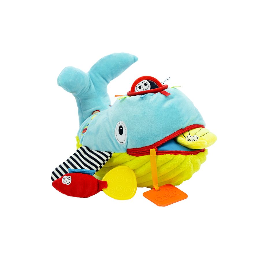 Wallie la Baleine - Peluche d'Activité Classique | Dolce Toys