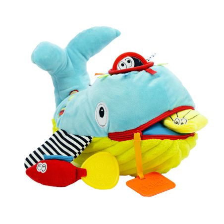 Wallie la Baleine - Peluche d'Activité Classique | Dolce Toys