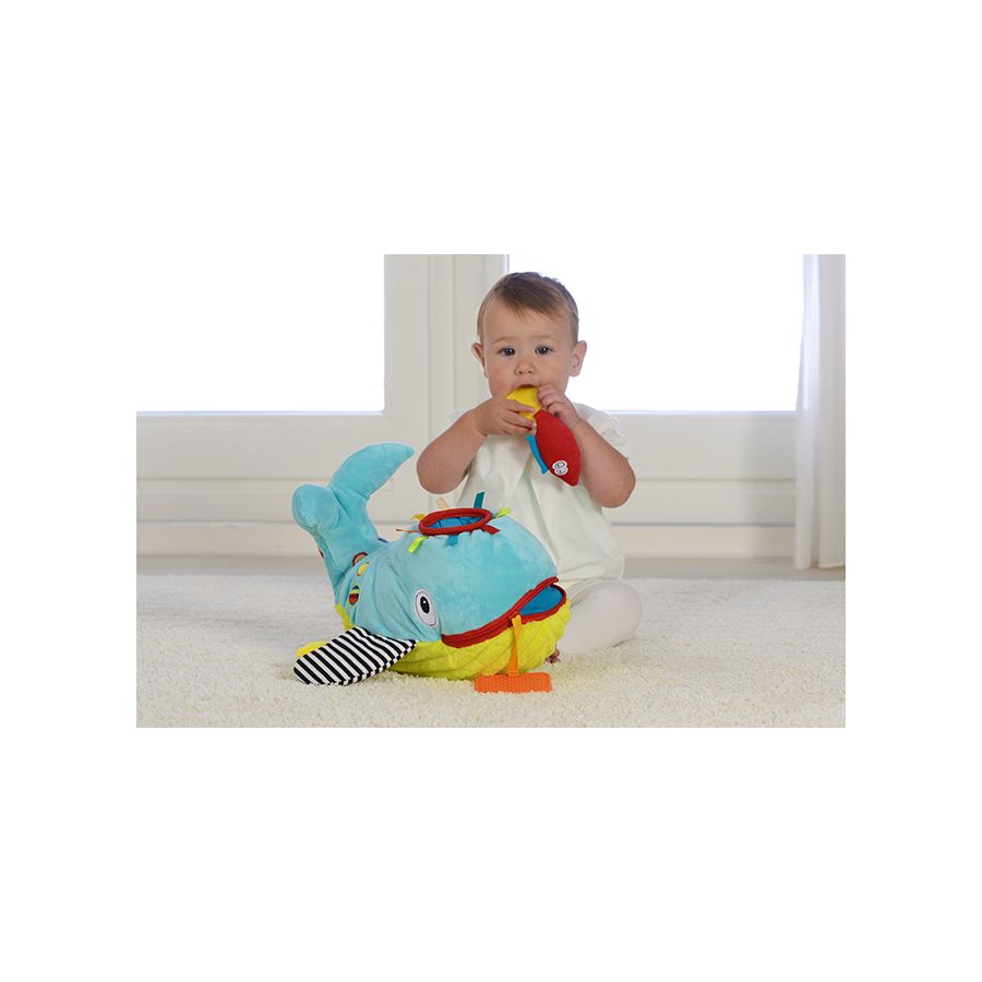 Wallie la Baleine - Peluche d'Activité Classique | Dolce Toys