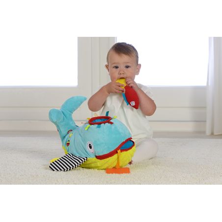 Wallie la Baleine - Peluche d'Activité Classique | Dolce Toys