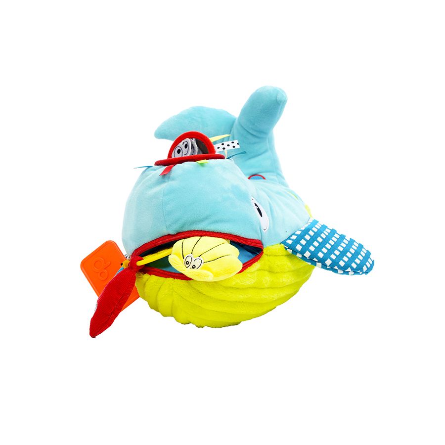 Wallie la Baleine - Peluche d'Activité Classique | Dolce Toys