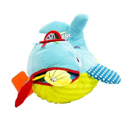 Wallie la Baleine - Peluche d'Activité Classique | Dolce Toys