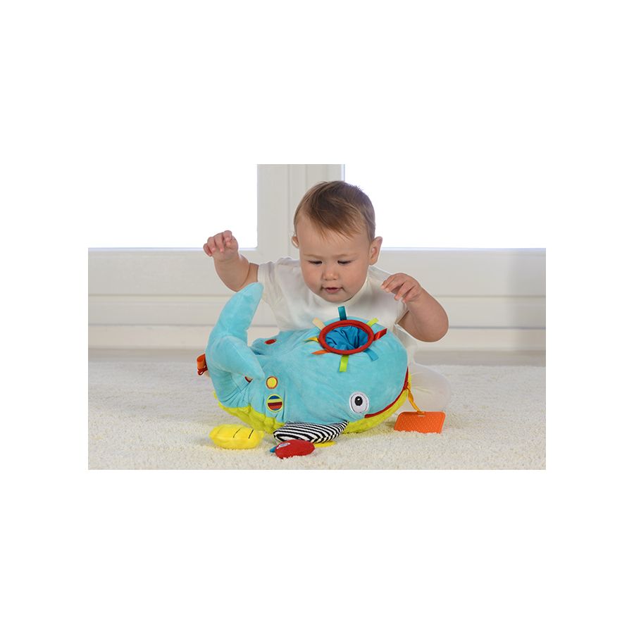 Wallie la Baleine - Peluche d'Activité Classique | Dolce Toys