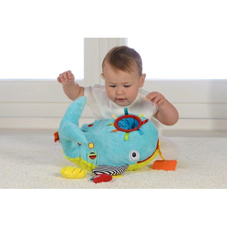 Wallie la Baleine - Peluche d'Activité Classique | Dolce Toys