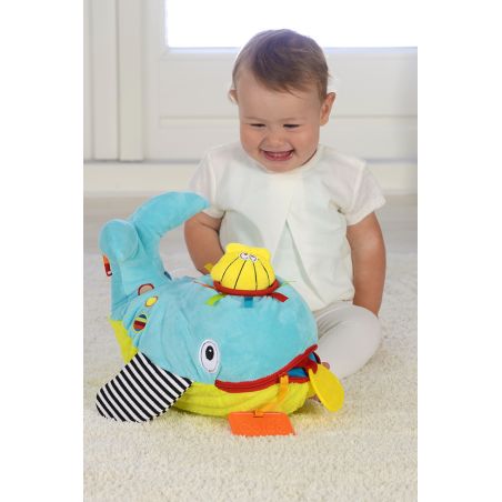 Wallie la Baleine - Peluche d'Activité Classique | Dolce Toys