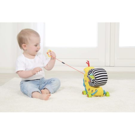 Semmy l’Escargot – Jouet à tirer sensoriel bébé 1 an | Dolce Toys