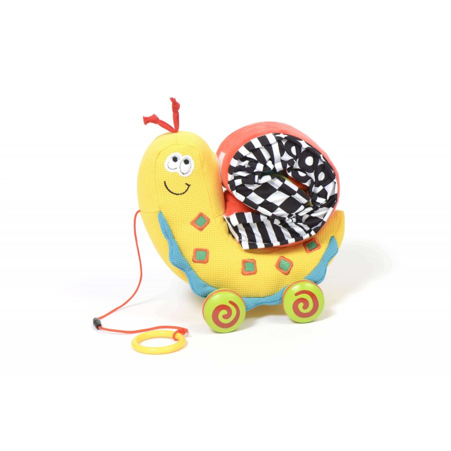 Semmy l’Escargot – Jouet à tirer sensoriel bébé 1 an | Dolce Toys