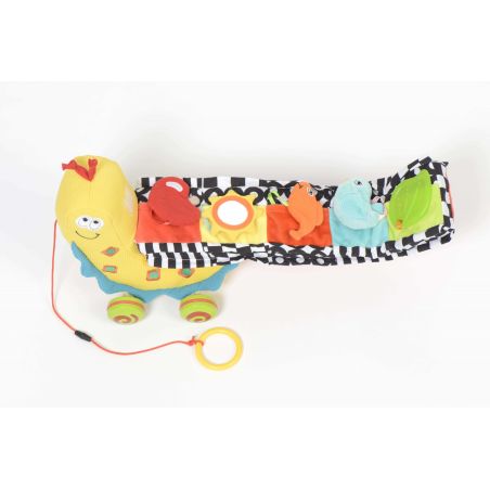 Semmy l’Escargot – Jouet à tirer sensoriel bébé 1 an | Dolce Toys