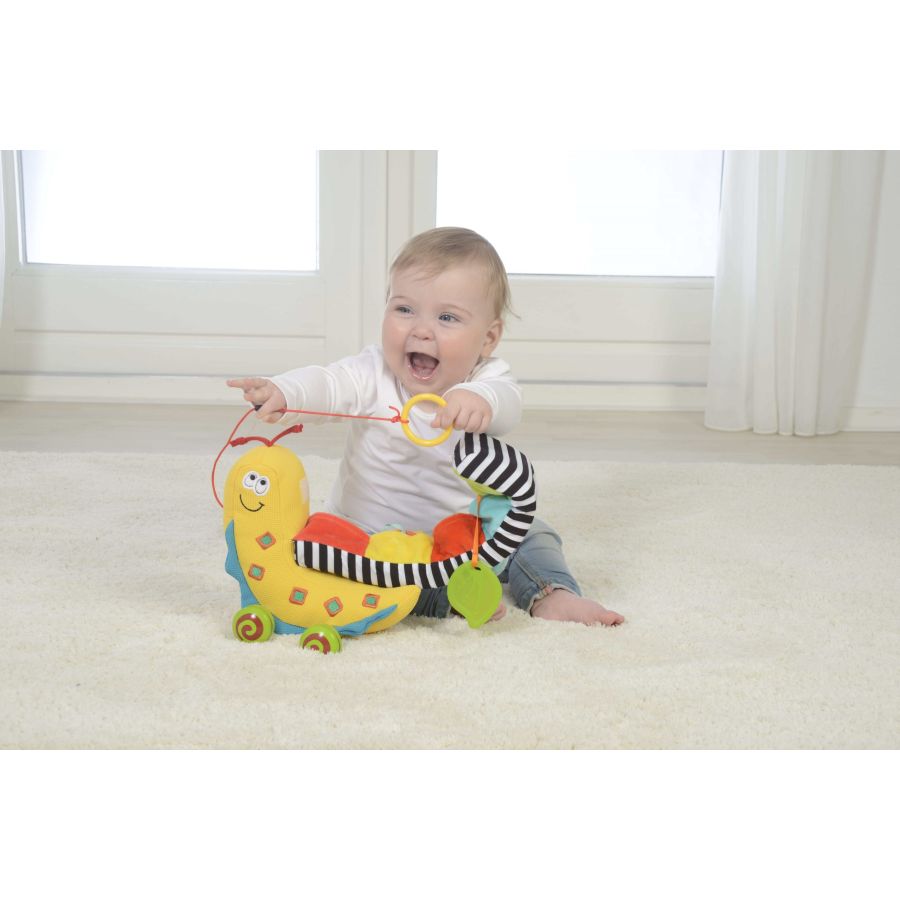 Semmy l’Escargot – Jouet à tirer sensoriel bébé 1 an | Dolce Toys