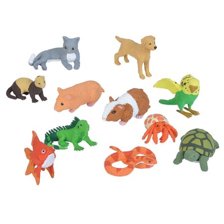 Tube d’Animaux Domestiques | Figurines Réalistes Wild Republic | LesMinis.fr