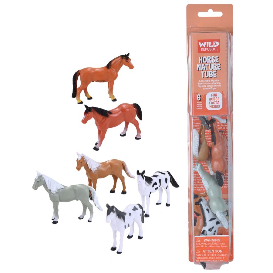 Tube des Chevaux Réalistes | Wild Republic | LesMinis.fr