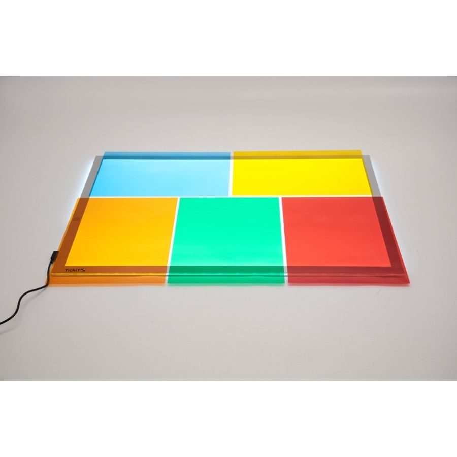 Feuilles Translucides A4 pour Table Lumineuse - Jeu de Couleurs & d'Éveil