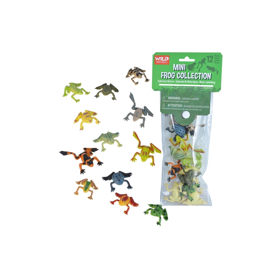 Collection Mini Grenouilles Wild Republic | Figurines Amphibiens