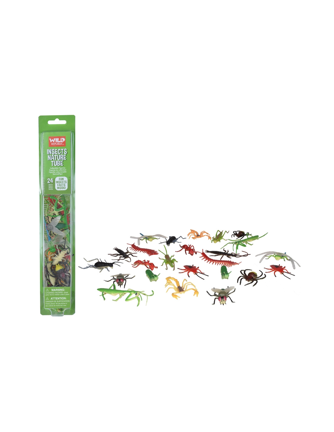 Tube des Insectes et Arachnides Réalistes | Wild Republic | LesMinis.fr