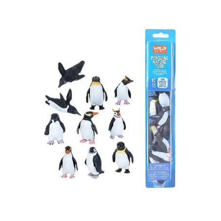 Tube des Manchots Naturel Réalistes | Wild Republic | LesMinis.fr