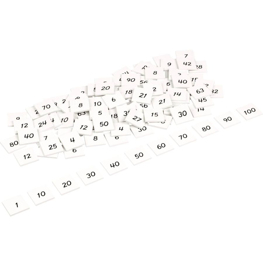 Jetons Tableau de Pythagore Montessori Nienhuis | Remplacements ou DIY
