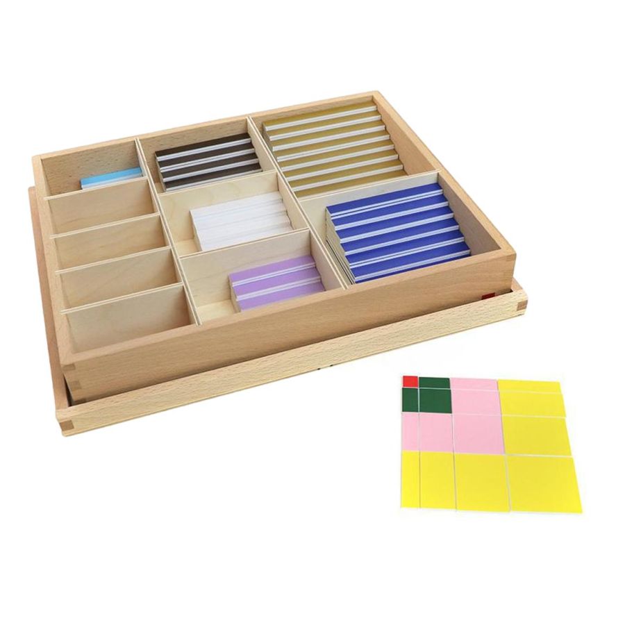 Table de Pythagore / Décanome Montessori Gonzagarredi | Matériel Mathématique Sensoriel