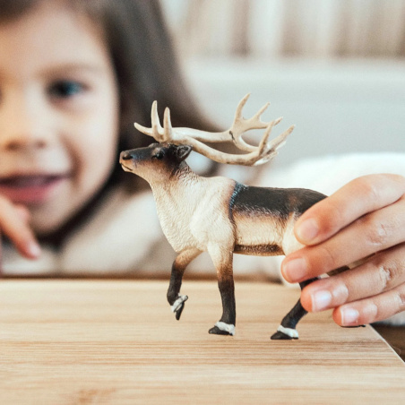 Figurine Renne - Safari Ltd® 277929 - Jouet Éducatif Réaliste