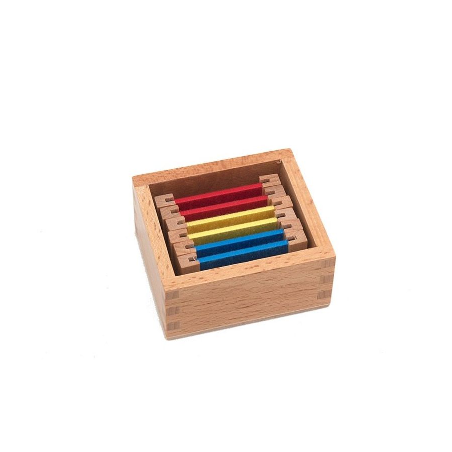 Tablettes de Couleurs Montessori N°1 (Bois) : Apprentissage des Couleurs Primaires