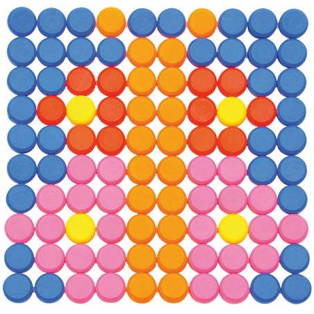 Atelier de Motricité Fine – 1010 Boutons et Grilles pour Enfants