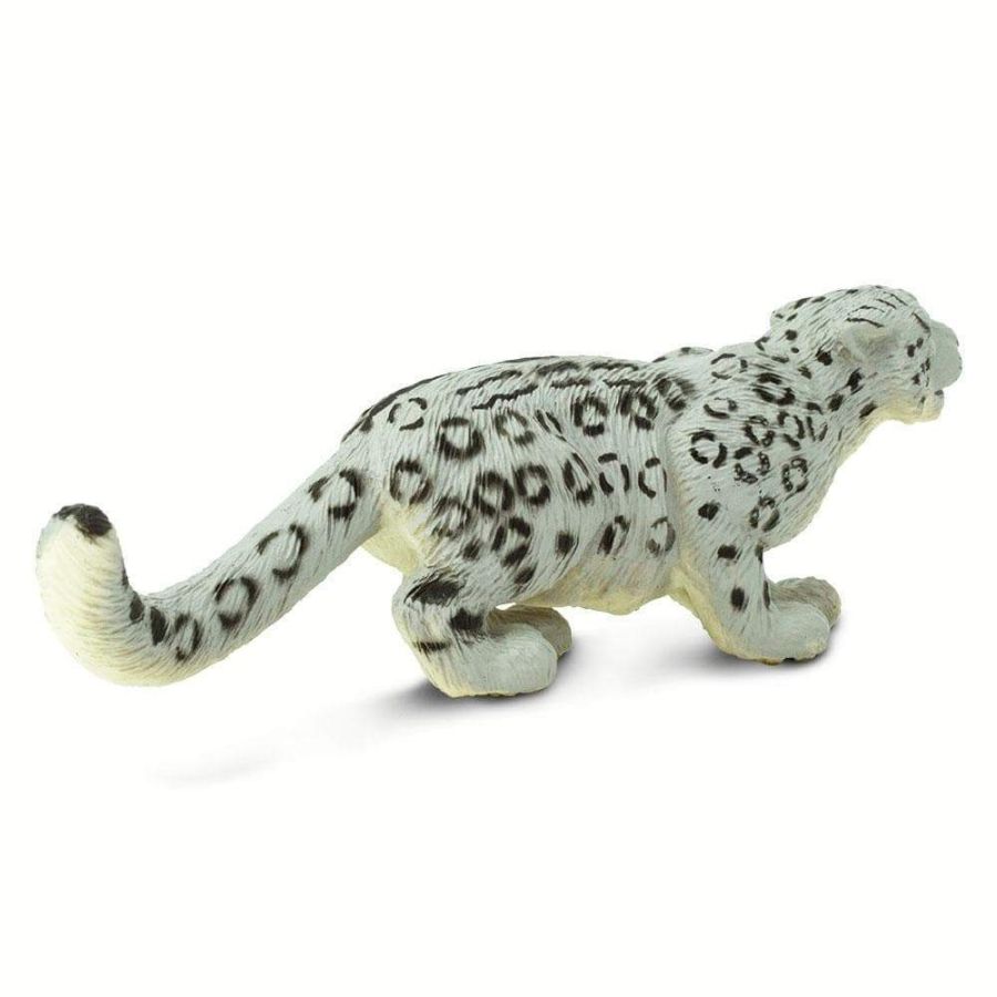 Panthère des Neiges (Once) Safari Ltd | Figurine Léopard 13,5cm | Collection Félins